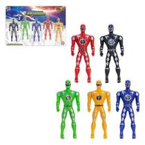 Boneco heroi kit com 5 pecas - Art Brink
