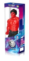 Boneco Herói Twister Red Panka Vermelho 35cm Th Toys 065 Boneco Herói Twister Red Panka Vermelho 35cm Th Toys 065