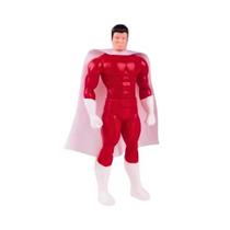 Boneco herois da toys plast c/capa/mascara supertoys