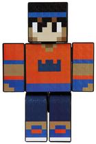 Boneco Hey Davi 25cm - Minecraft Gamers Youtubers Streamers Brinquedo Original - Algazarra