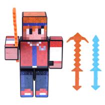 Boneco Hey Davi Família Aqueira 15cm com 3 Acessórios Algazarra Boneco Hey Davi Família Aqueira 15cm com 3 Acessórios Algazarra