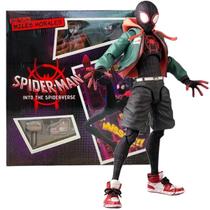Boneco Homem Aranha Miles Morales 14cm Articulado c/acessorios Action Figure