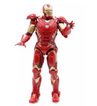 Boneco Homem de Ferro Articulado Disney Com Sons 23cm