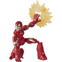 Boneco Homem de Ferro Bend and Flex Marvel Avengers Hasbro