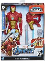 Boneco Homem de Ferro Blast Gear Avengers - Hasbro E7380