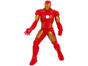 Boneco Homem De Ferro Gigante 45cm Articulado Avengers Revolution Plástico Resistente Mimo - 0515 Boneco Homem De Ferro Gigante 45cm Articulado Avengers Revolution Plástico Resistente Mimo - 0515