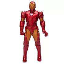 Boneco Homem de Ferro Grande 45cm Marvel Comics - Mimo Toys - 7899347605534 Boneco Homem de Ferro Grande 45cm Marvel Comics - Mimo Toys - 7899347605534
