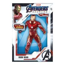 Boneco Homem De Ferro Iron Man Prime Articulado 50Cm Brinquedo Original 586 Marvel Vingadores