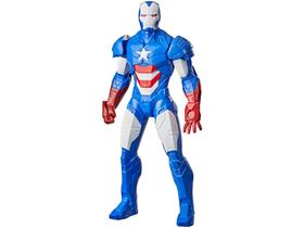 Boneco Homem de Ferro Marvel Patriota de Ferro - 24cm Hasbro