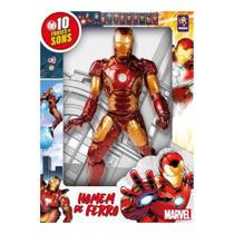 Boneco Homem de Ferro Marvel Universe 45cm 10 Frases Mimo Toys 0593 Boneco Homem de Ferro Marvel Universe 45cm 10 Frases Mimo Toys 0593