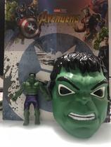 Boneco Hulk + a Máscara Acende Luz