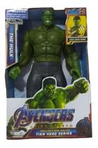 Boneco Hulk Articulado 30 Cm Vingadores Com Luz E Som - Heroes