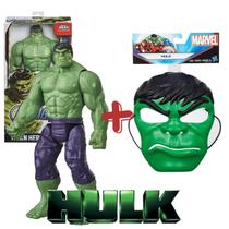 Boneco Hulk Blast Gear 30cm Mascara Infantil Fantasia Hasbro