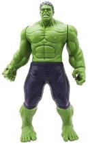 Boneco Hulk com luz aventureiros articulado 40cm - RAINHA INDUSTRIA DE BRINQUEDOS - Lider Brinquedos