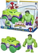 Boneco Hulk Com Veículo Smash Truck Marvel F3989