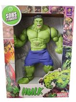 Boneco Hulk Gigante 45cm Marvel Sons Frases MIMO - 0591