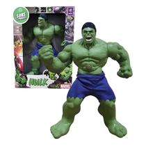 Boneco Hulk Gigante Articulado Com Som E Frases Mimo Toys