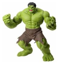 Boneco Hulk Gigante Com Luz E Som Articulado 56cm Figura de Ação The Avengers Hulk Marvel