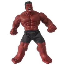 Boneco Hulk Vermelho Revolution Gigante 45cm Articulado Mimo Toys 0517 Boneco Hulk Vermelho Revolution Gigante 45cm Articulado Mimo Toys 0517