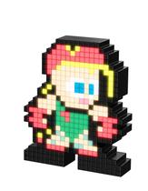 Boneco iluminado colecionável PDP Pixel Pals Street Fighter II