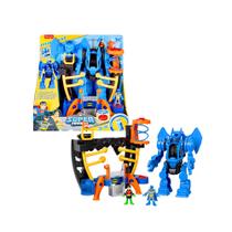 Boneco Imaginext Centro de Comando Robótico do Batman DC Super Friends HML02 Mattel