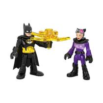 Boneco imaginext dc super friends batman e catwoman - mattel hgx82/m5645