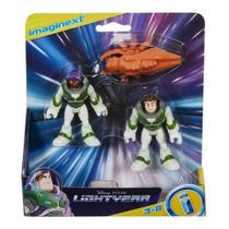 Boneco Imaginext Lightyear Buzz Lightyear & Alisha Hgt38