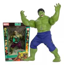 Boneco Incrível Hulk 50 Cm Marvel 10 Sons E Fala Articulado Marvel