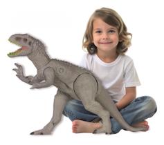 Boneco indominus - rex jurassic world gigante com rugidos reais - jurassic world - mimo brinquedos Boneco indominus - rex jurassic world gigante com rugidos reais - jurassic world - mimo brinquedos