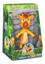 Boneco  Infantil Animal Girafa Giramille Adijomar