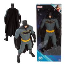 Boneco Infantil Batman 45cm Articulado Homem Morcego Grande