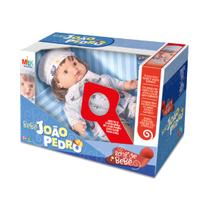 Boneco Infantil Menino João Pedro Fala de Verdade - Milk Brinquedos