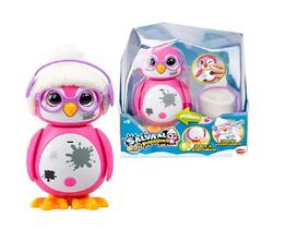 Boneco Infantil Mini Resgate o Pinguim Rosa