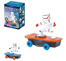 Boneco Infantil Robô Radical Star Galaxy Gira 360º Lançamento