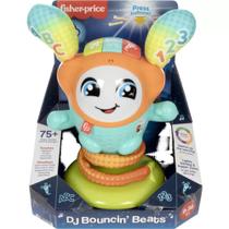 Boneco Interativo Dj Bouncy Beats Pular E Aprender Fisher-Price - Mattel HJP93