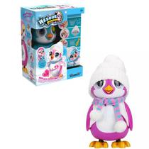 Boneco Interativo Resgate o Pinguim FUN F0140-1 Rosa