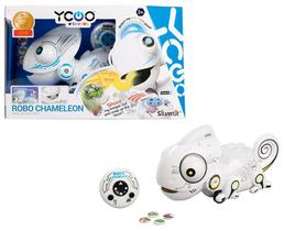 Boneco Interativo Robô Camaleão Com Controle Remoto e Luz de Led Colorida - Ycoo N' Friends - Silverlit Fun F0070-7