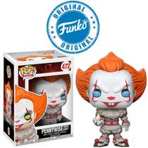 Boneco It Pennywise With Boat Pop Funko 472 - 889698201766