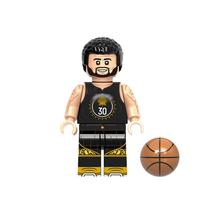 Boneco jogador basquete blocos de montar