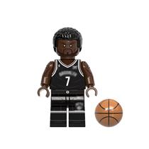 Boneco jogador basquete blocos de montar