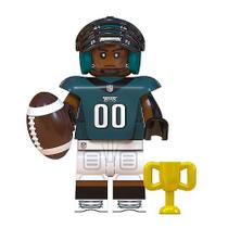 Boneco jogador futebol americano bloco de montar