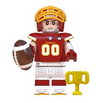 Boneco jogador futebol americano bloco de montar