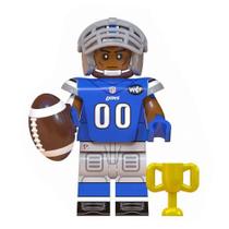 Boneco jogador nfl futebol americano bloco de montar