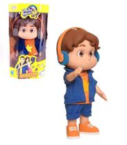 Boneco JP Mecanizada 14 frases com Movimento e fone Boneco JP Mecanizada 14 frases com Movimento e fone