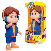 Boneco JP Youtuber fala 14 frases c/ acessório Brinquedo Lançamento