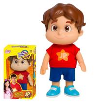 Boneco JP Youtuber Original 28cm Articulado Em Vinil Maria Clara E JP Brinquedo Novabrink