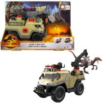 Boneco Jurassic World com Veículo de Captura GWD66 Mattel