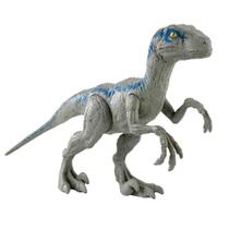 Boneco Jurassic World Dinossauro Velociraptor Blue Mattel