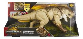 Boneco Jurassic World Recomeço Distortus Rex Mattel - JGB58