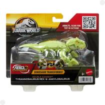 Boneco Jurassic World TRex Ankylossauro Mattel Boneco Jurassic World TRex Ankylossauro Mattel